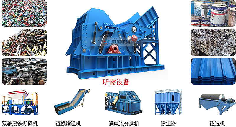 <a href='https://www.shuangxingchina.com/psxl/5.html' target='_blank'><span>金属粉碎机</span></a>工作流程