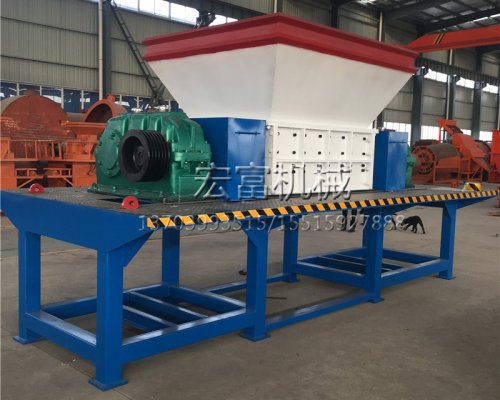 大鐵桶金屬撕碎機(jī)和塑料撕碎機(jī)都可以撕碎金屬嗎？
